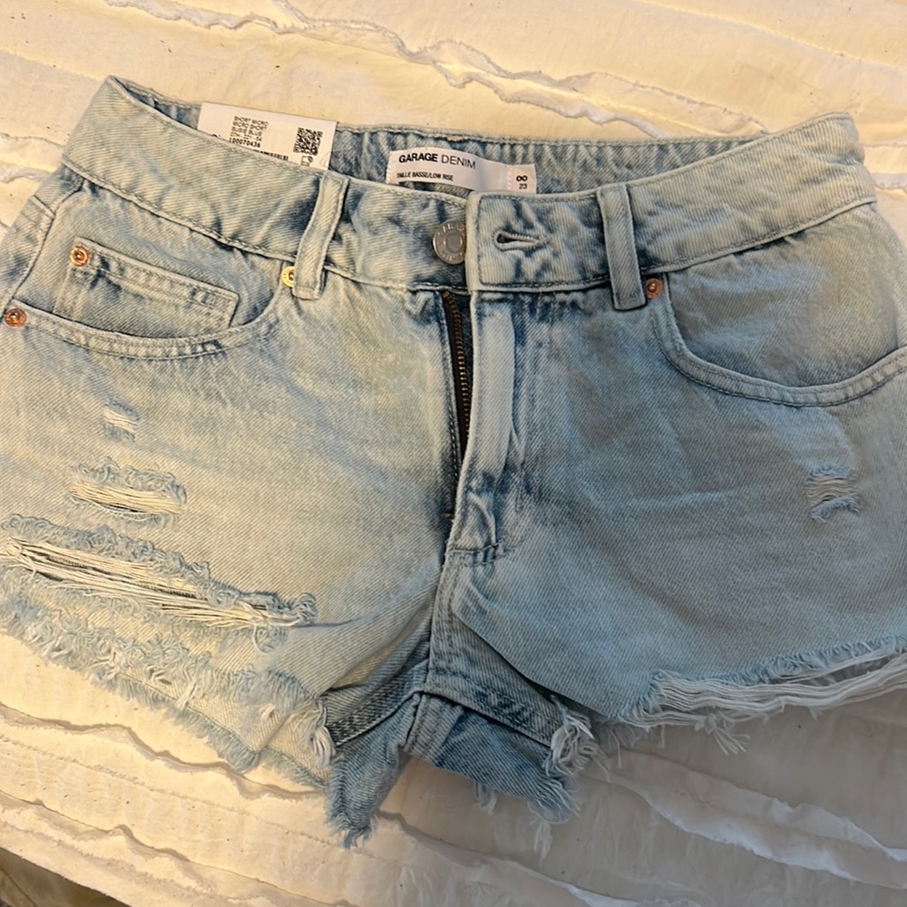 jean shorts